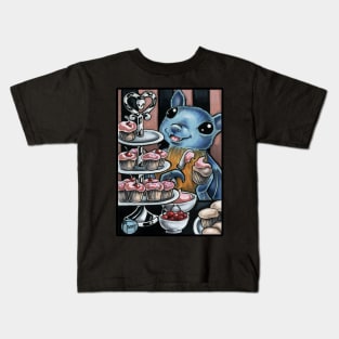 Bat With Cupcakes Kids T-Shirt